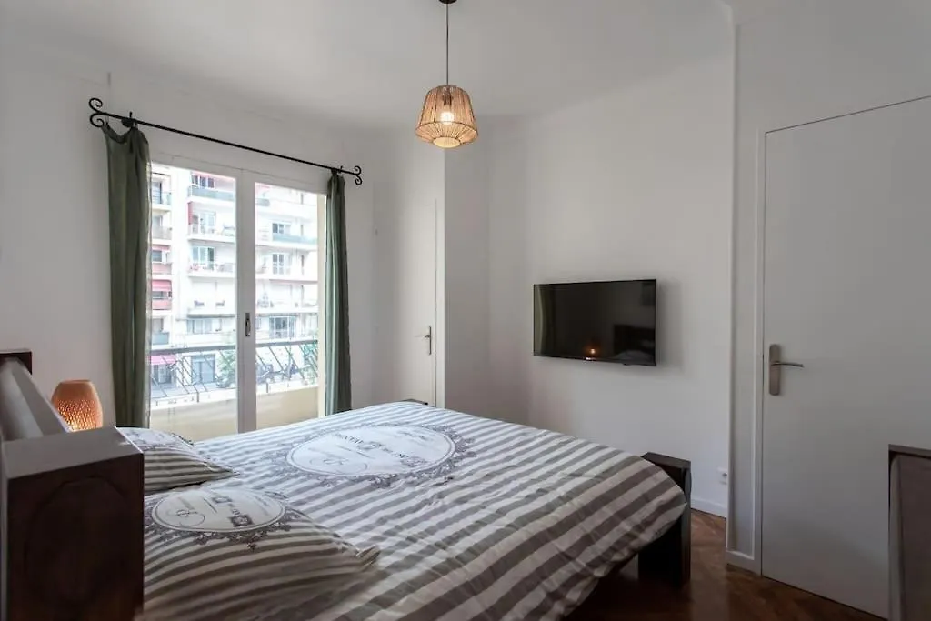 ניס L39 Suite Promenade Des Anglais, Vue Mer/Terrasse&Wifi דירה
