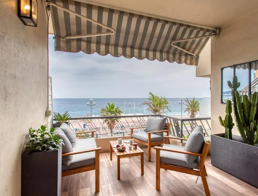 L39 Suite Promenade Des Anglais, Vue Mer/Terrasse&Wifi Nizza 0*,  Francia