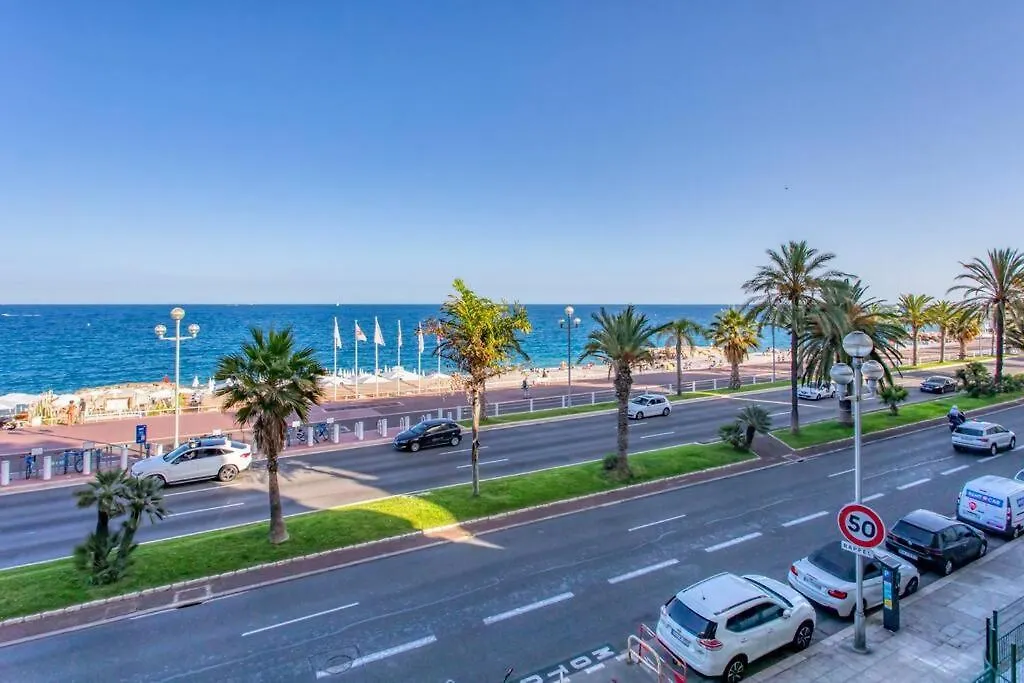 Appartamento L39 Suite Promenade Des Anglais, Vue Mer/Terrasse&Wifi Nizza